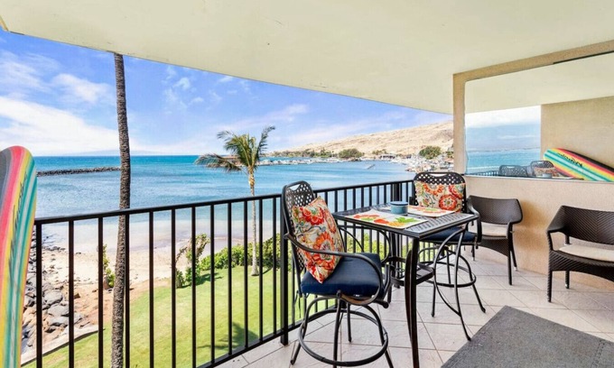 Maalaea Condominio | Simply Amazing Oceanfront Condo! Milowai 310