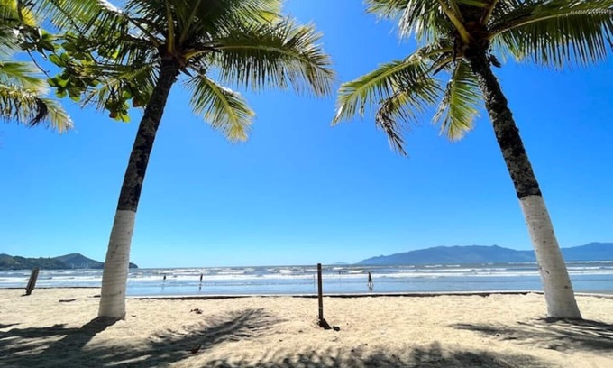 Caraguatatuba Casa | Single storey house with pool 5min from the beach