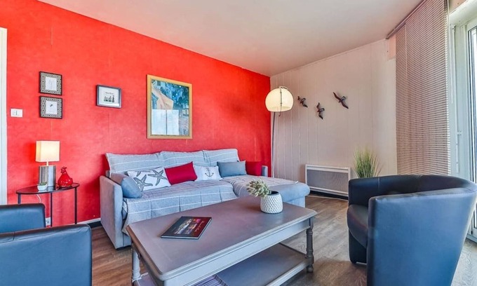 Saint-Hilaire-de-Riez Apartamento | Sion - Appartement vue sur l'océan