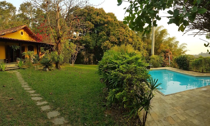 Porto da Roca Casa | Site with swimming pool, barbecue and beautiful view