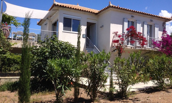 Lepreo Casa | Casa de seis dormitorios con terraza con vistas al mar Jónico
