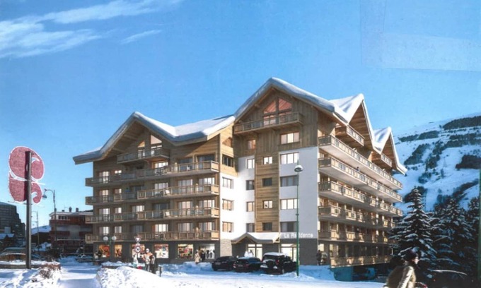 Les Deux Alpes Casa | Estancia en los Alpes del Norte con balcón