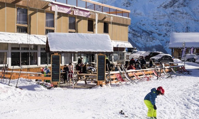 Orcieres-Merlette Apartamento | Resort center, view mountain, tv, ski locker, 25-30m², Orcières Merlette 1850