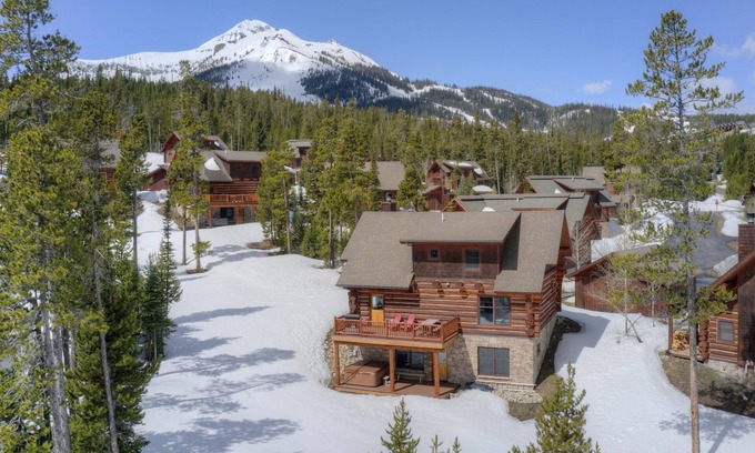 Big Sky Cabina | Ski-In / Ski-Out Powder Ridge Cabin en el hermoso cielo grande