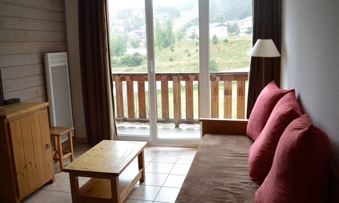 Les Angles Apartamento | Apartamento T3 a pie de pistas con balcón y parking privado