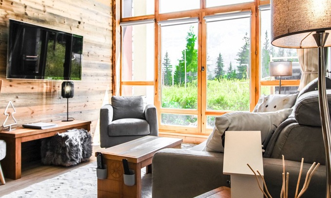 Flaine Apartamento | Ski to door 1-bed apartment with South-facing terrace