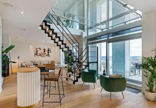 Antwerp Apartamento | Sky loft - Luxurious Penthouse - Antwerp 180 m²
