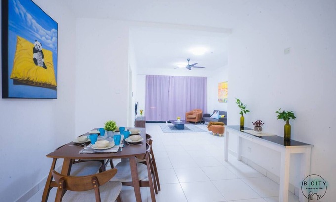 Setia Tropika Apartamento | Sky Peak (9pax) ホ ー ム ス テ イ @ JB City Homestay