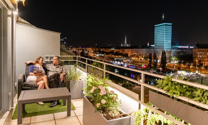 Leopoldstadt Apartamento | Skyflats Vienna Ring View