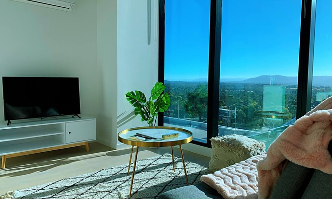 Glen Waverley Apartamento | Skygarden Luxury 2-bed, 2-bath Apartment With Free Parking in Central Location