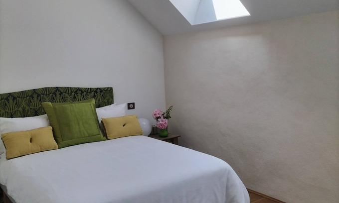 Saint-Gilles-du-Mene Cama Y Desayuno | Habitacion Doble-Premium-Baño compartido-Vista al Jardín