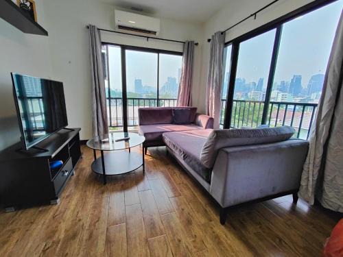 Khlong Toei Apartamento | Skyline View - BTS Thong Lo