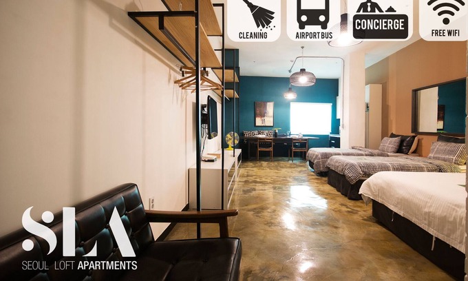 Jongno Apartamento | Amplia habitación familiar @Jongno / SNUH - 314