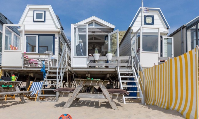 Koudekerke Chalet De Esquí | Slaapstrandhuisje - Strand dishoek 182 | Dishoek