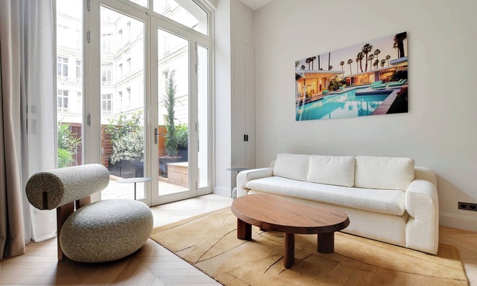 Champs-Elysees Apartamento | Elegante apartamento - 2BD/ 4P - Campos Elíseos