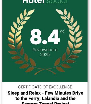 Rodby Cama Y Desayuno | Sleep and Relax - Few minutes drive to the Ferry, Lalandia and the Femern Tunnel project