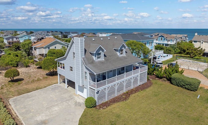 Carolina Dunes Casa | Slumbering Duck: 2-Min Walk to Beach | Dogs OK