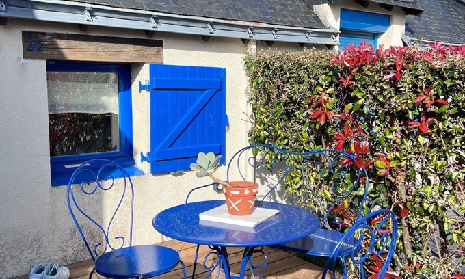 Larmor-Baden Casa | Small house, direct access to beach and coastal paths