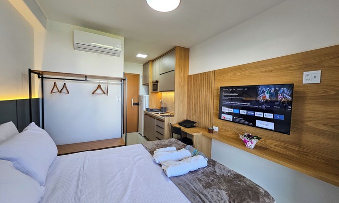 Armacao Apartamento | Smart Studio with sea view, 5 minutes from the Convention Center