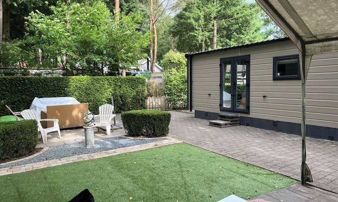 Bosgebied Hoenderloo Chalet De Esquí | Chalet para no fumadores en parque recreativo 't Veluws hof, ¡perros bienvenidos
