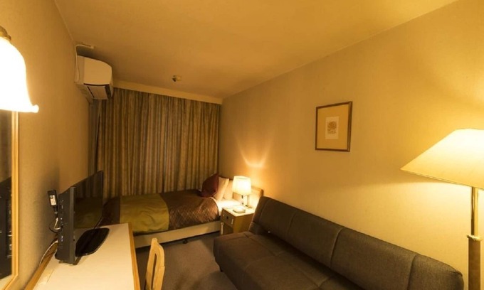 Kintaro Onsen Hotel | Smoking Single with sofa Slightly larger room fo / Uozu Toyama