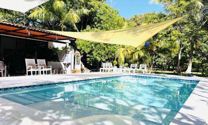Los Cobanos Casa | Snorkel beach, kayak and paddle board on white sand paradisiacal beach just 2min