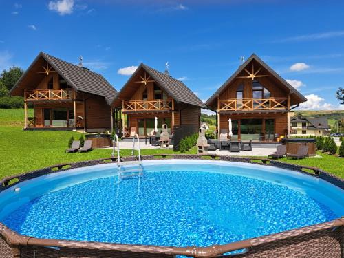 Lapsze Nizne Chalet De Esquí | Sołtysie Chaty - Domek z prywatną balią