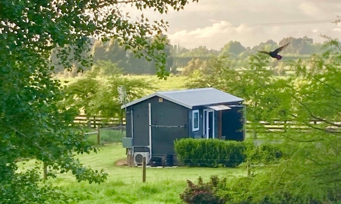 Lincoln Cabaña | Soak up the Peach & Quiet at an animal Friendly Boutique Farm Cottage