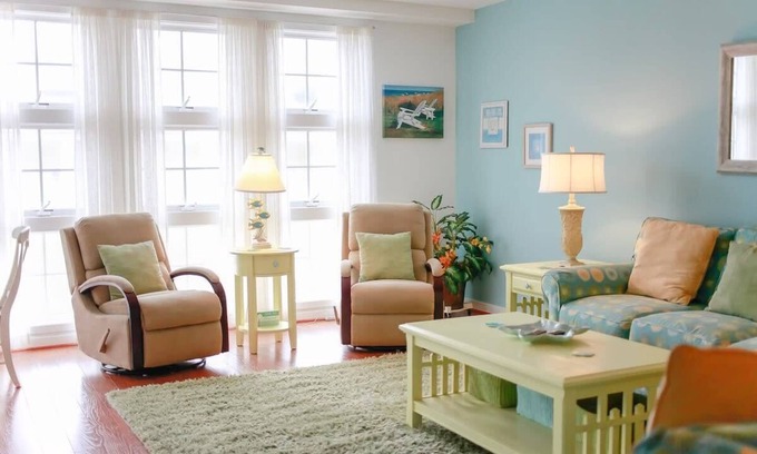 Sandbridge Condominio | Sojourn Beach Haven Sleeps 7 with Pool near Beach