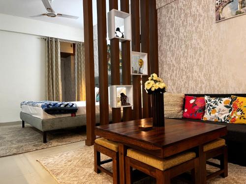 Solan Apartamento | Solan Woods - Cozy Studio Apartment in Chester Hills, Solan