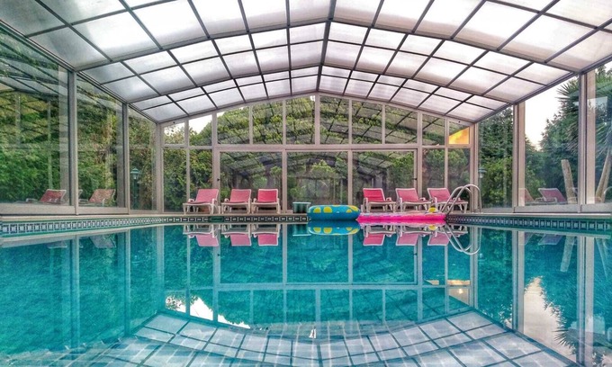 Valongo Villa | Piedade solar: piscina privada y cancha de tenis cerca de Oporto y la playa