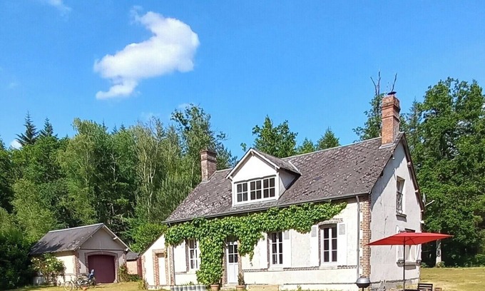 Nouan-le-Fuzelier Casa | Sologne, Gîte 10 personnes au coeur de la forêt , 2h de Paris