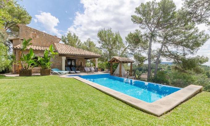 Selva Villa | SON DURI (CIMENTERES) - Villa con piscina privada en Inca. WiFi Gratis