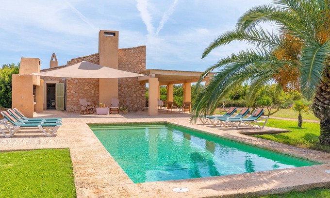 Son Servera Villa | SON FLORIANA - Preciosa villa con piscina privada y Wifi gratis en Cala Millor