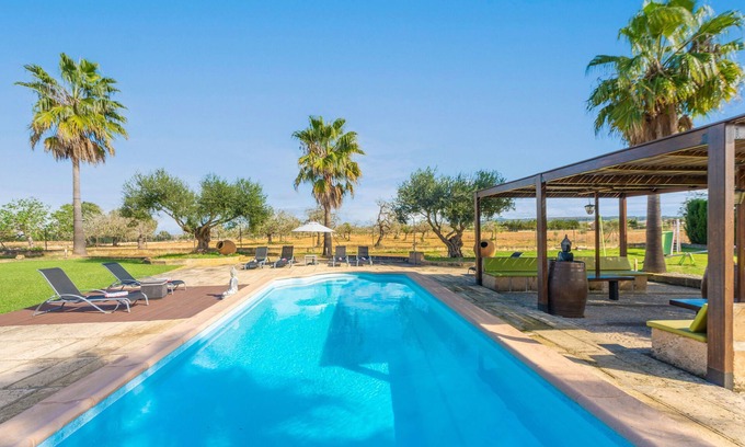Petra Villa | SON MIERES (DE SA FONT) - Espectacular casa de campo con piscina privada. Wifi gratis.