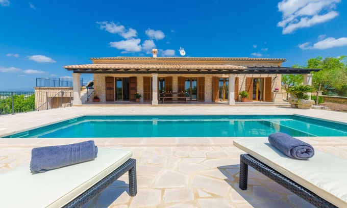 Montuiri Villa | SON ROCA - Villa con piscina privada en Montuïri. WiFi Gratis