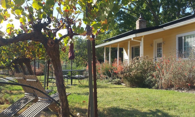 Sonoma Cabaña | Sonoma Vineyard Cottage - enjoy wine country life. Peaceful yet central locale!