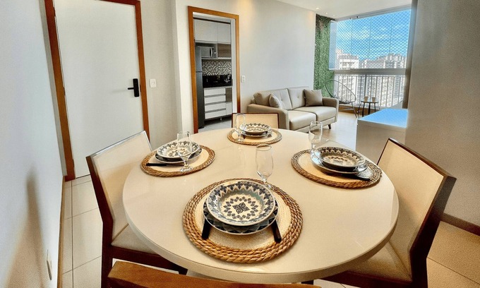 Praia de Itaparica Apartamento | Sophisticated and strategic apartment in Itaparica Beach