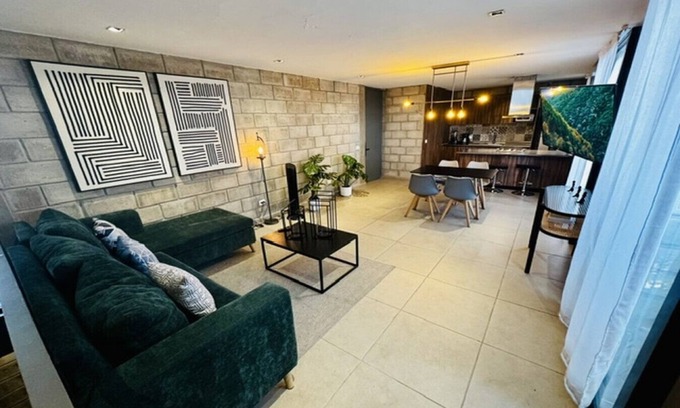 Downtown Guadalajara Apartamento | Sofisticado loft con gimnasio y zona de coworking exclusiva