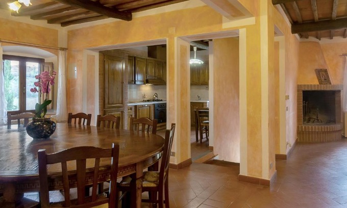 Radda in Chianti Casa | Sopra - La colonica nel Chianti