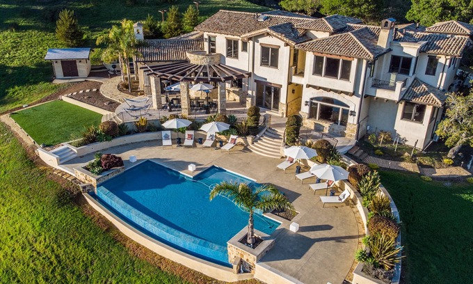 Soquel Villa | ♛ 5,700 sq. Villa de lujo, vista al mar, piscina infinita