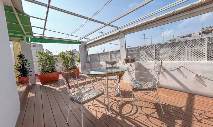 Sant Francesc Apartamento | Ático Sorolla, dos terrazas en el centro de Valencia