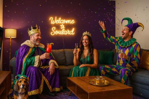 Soulard Apartamento | Soulard 4 Bedroom Retreat Near Downtown with Patio and Parking