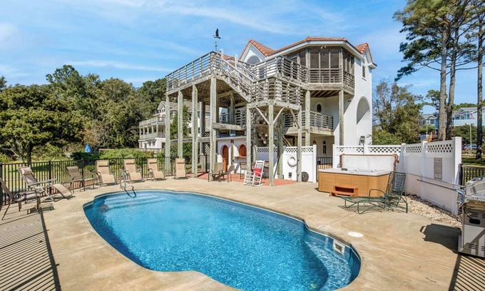 Monteray Shores Casa | ¡Suena genial! | Frente de sonido | Piscina privada