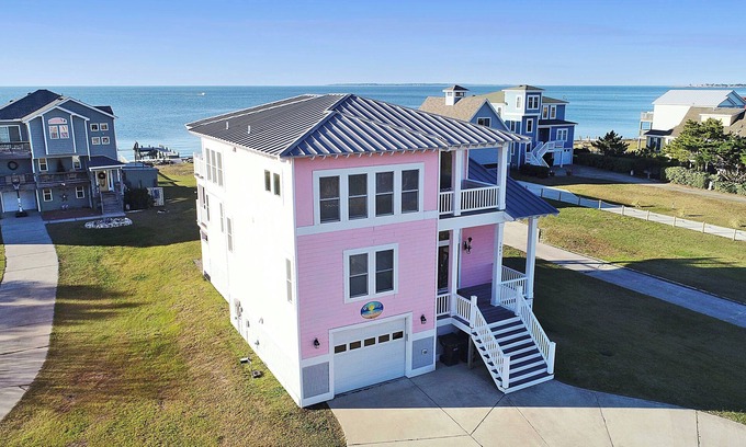 Colington Harbour Casa | Soundfront, Sound Views, Private Dock, Rec Room, COL21, Warrens Sound Retreat