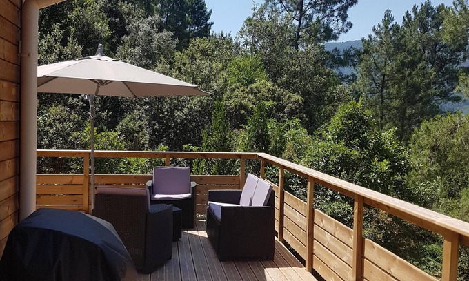 Les Salelles Casa | South Ardèche les Vans Nueva casa con aire acondicionado