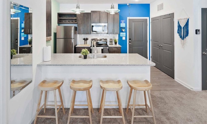 Avery Creek Apartamento | South Asheville Getaway | 2 BDR Apt | Gym & Pool