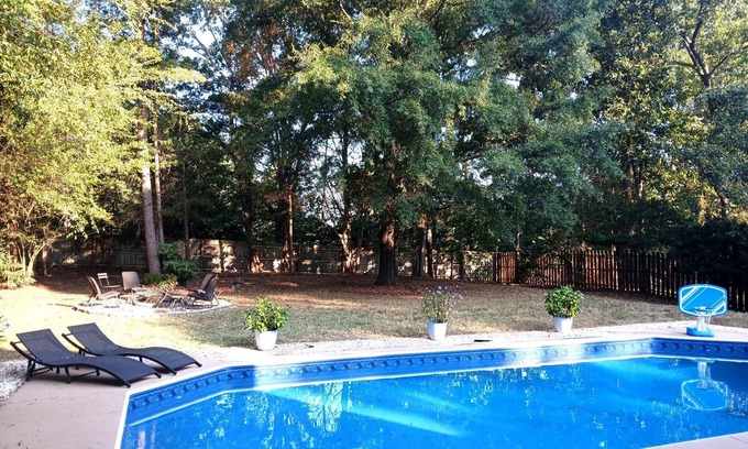 Wessex Square Casa | South Charlotte 3BR w/Pool, Hot Tub & Fenced Backyard - Near Ballantyne
