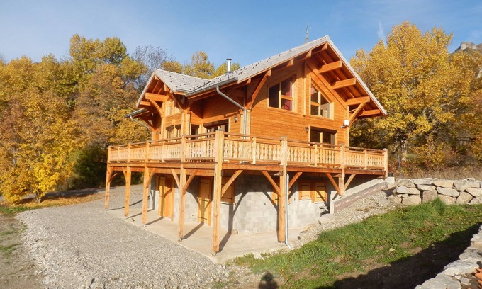 Saint-Jean-Saint-Nicolas Chalet De Esquí | Nuevo chalet con orientación sur en Champsaur