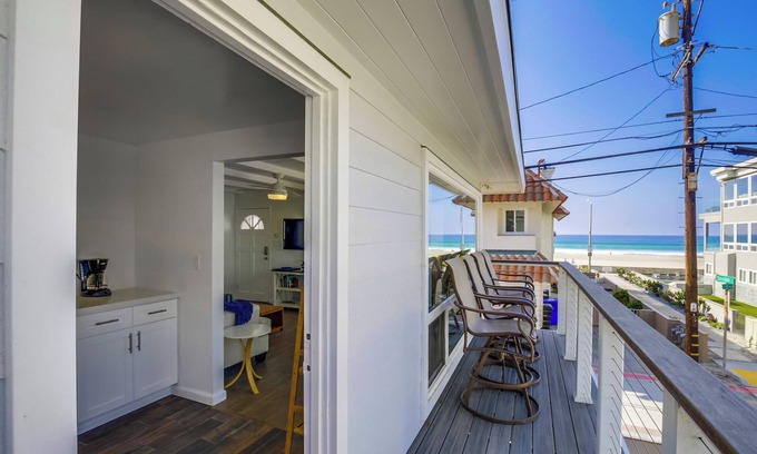 South Mission Beach Condominio | South Shore Gem | Ocean View, Patio, BBQ